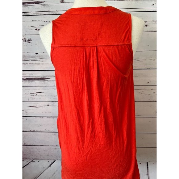 Mauve Anthropologie XS Sleeveless Shirt Blouse Tunic Top Extra Small Rayon - Picture 6 of 9